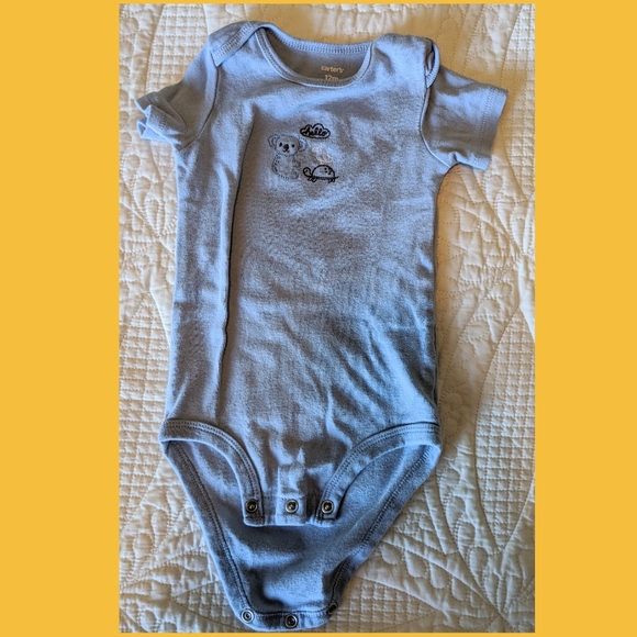 Carter's Baby Boy Onesies 12 months - Picture 6 of 6